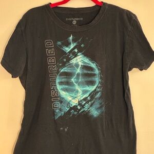 Disturbed Evolution Tour 2019 Band Tee Black Womens XXL